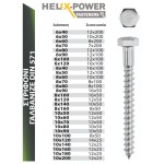 Εικόνα του HELIX Στριφόνι DIN 571 γαλβανιζέ - 6.0MM - Διάμετρος, 40.0MM - Μήκος, υψηλής ποιότητας προϊόν για επαγγελματική χρήση