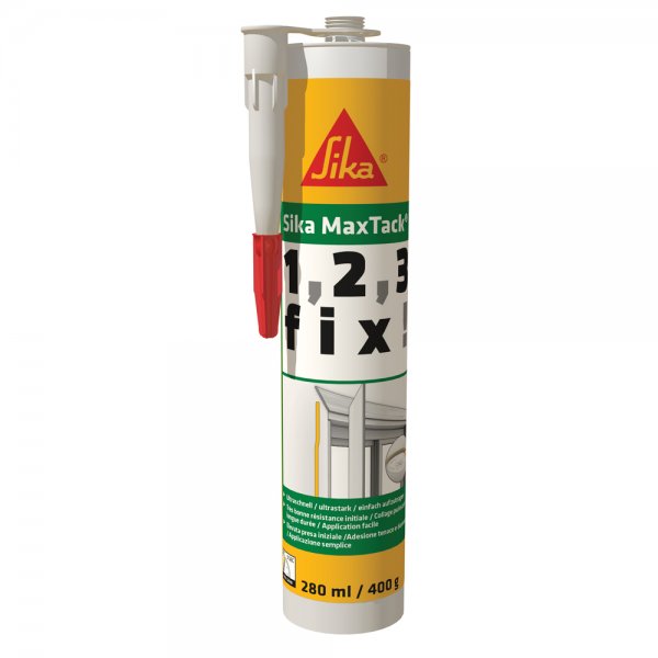 Εικόνα του Sika MaxTack® Συγκολλητικό υψηλών αντοχών με ισχυρό άρπαγμα - ΛΕΥΚΟ - Χρώμα, υψηλής ποιότητας προϊόν για επαγγελματική χρήση