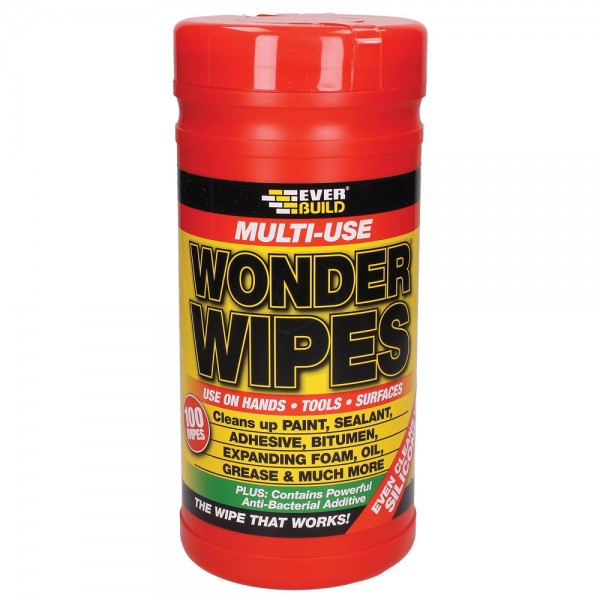 Εικόνα του ΕVERBUILD Wonder Wipes Μulti - Use Καθαριστικά πανάκια, υψηλής ποιότητας προϊόν για επαγγελματική χρήση