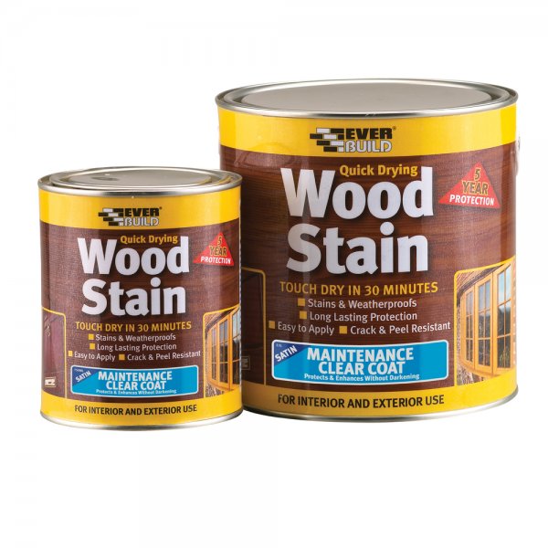 Εικόνα του EVERBUILD WOOD STAIN Προστατευτική βαφή ξύλου - ΔΡΥΣ ΣΚΟΥΡΟ - Χρώμα, 750ML - Συσκευασία, υψηλής ποιότητας προϊόν για επαγγελματική χρήση