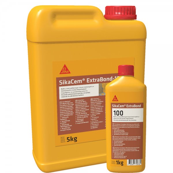 Εικόνα του SikaCem® ExtraBond - 100
Βελτιωτικό προσμικτό κονιαμάτων - 5kg - Συσκευασία, υψηλής ποιότητας προϊόν για επαγγελματική χρήση