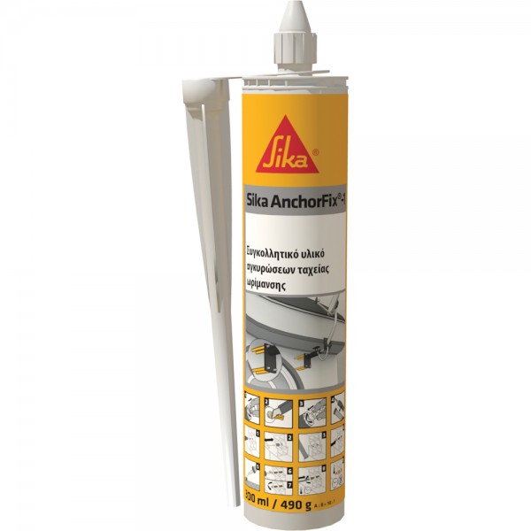 Εικόνα του Sika anChorfix® - 1 n
Συγκολλητικό υλικό αγκυρώσεων
ταχείας ωρίμανσης, υψηλής ποιότητας προϊόν για επαγγελματική χρήση