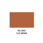 ΣΠΡΕΙ ΚΑΦΕ ΑΝΟΙΧΤΟ ΓΥΑΛΙΣΤΕΡΟ ''CLAY BROWN'' RAL 8003 - 400ml για ΕΙΔΗ ΒΑΦΗΣ