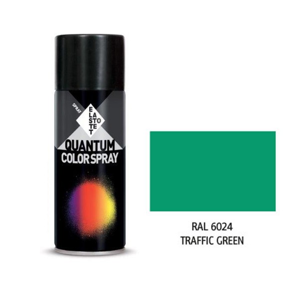 ΣΠΡΕΙ ΠΡΑΣΙΝΟ ''TRAFFIC GREEN'' RAL 6024 - 400ml για ΕΙΔΗ ΒΑΦΗΣ