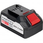 RAIDER R20 set ΔΡΑΠΑΝΟΚΑΤΣΑΒΙΔΟ & ΓΩΝΙΑΚΟΣ ΤΡΟΧΟΣ 20V με 2 Μπαταρίες  2Ah/4Ah RDP-PBCDI20&SPAG20 030238 για ΜΗΧΑΝΗΜΑΤΑ