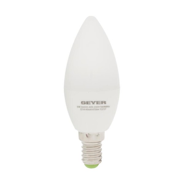 GEYER ΛΑΜΠΑ LED ΚΕΡΑΚΙ C35 E14 4.5W ΚΙΤΡΙΝΟ 470LM LCWE145E για ΕΣΩΤΕΡΙΚΟΣ ΧΩΡΟΣ