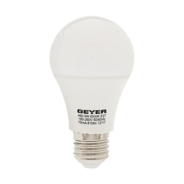 GEYER ΛΑΜΠΑ LED Α60 E27 8W ΛΕΥΚΟ 806LM LACE279S για ΕΣΩΤΕΡΙΚΟΣ ΧΩΡΟΣ