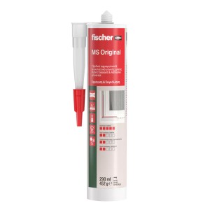 FISCHER MS ORIGINAL ΣΥΓΚΟΛΛΗΤΙΚΟ ΣΚΟΥΡΟ ΓΚΡΙ RAL-7046 290ml για ΕΙΔΗ ΒΑΦΗΣ