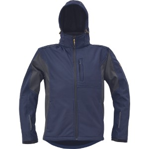 ΜΠΟΥΦΑΝ SOFTSHELL ΕΡΓΑΣΙΑΣ ΑΔΙΑΒΡΟΧΟ DAYBORO ΜΠΛΕ 100%poly, 300g/m² 2XL για ΠΡΟΣΤΑΣΙΑ