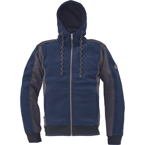 ΖΑΚΕΤΑ ΦΟΥΤΕΡ ΜΕ ΚΟΥΚΟΥΛΑ-HOODIE DAYBORO ΜΠΛΕ 55%poly-45%cott, 340 g/m² M για ΠΡΟΣΤΑΣΙΑ