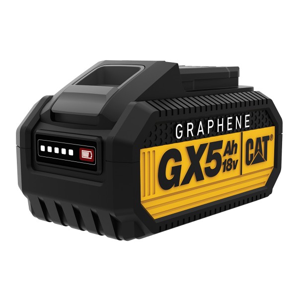 CAT ΜΠΑΤΑΡΙΑ 18V 5.0Ah GRAPHENE  GXB5 για ΜΗΧΑΝΗΜΑΤΑ