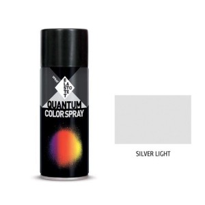 ΣΠΡΕΙ ΑΣΗΜΙ ΜΕΤΑΛΛΙΚΟ ''SILVER LIGHT'' QUANTUM 400ml για ΕΙΔΗ ΒΑΦΗΣ