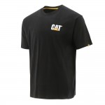 CAT Μπλουζάκι κοντομάνικο ΜΑΥΡΟ TRADEMARK TEE  για ΠΡΟΣΤΑΣΙΑ