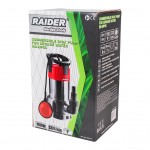 RAIDER ΑΝΤΛΙΑ ΥΠΟΒΡΥΧΙΑ ΑΚΑΘΑΡΤΩΝ INOX RD-WP65 1100W 1"max 333L/min 9m 070172 για ΜΗΧΑΝΗΜΑΤΑ