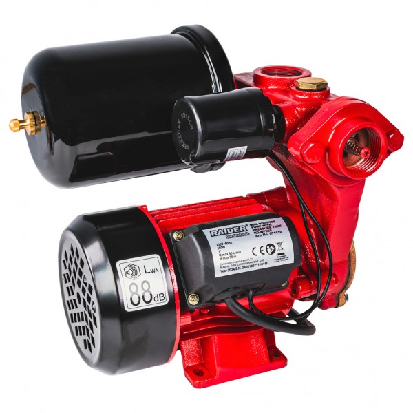 RAIDER ΠΙΕΣΤΙΚΟ MINI 550W RD-WP550 1" 45L/min 58m 071110 για ΜΗΧΑΝΗΜΑΤΑ