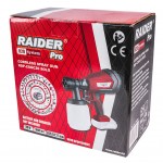 RAIDER R20 Solo ΠΙΣΤΟΛΙ ΒΑΦΗΣ ΗΛΕΚΤΡΙΚΟ 20V με Δοχείο 1lt RDP-CSGC20 074203 για ΜΗΧΑΝΗΜΑΤΑ