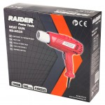 RAIDER ΠΙΣΤΟΛΙ ΘΕΡΜΟΥ ΑΕΡΑ 2000W RD-HG25 074313 για ΜΗΧΑΝΗΜΑΤΑ