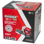 RAIDER R20 Solo ΤΡΙΒΕΙΟ ΕΚΚΕΝΤΡΟ 125mm RDP-KRSA20 030175 για ΜΗΧΑΝΗΜΑΤΑ