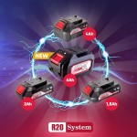 RAIDER R20 ΜΠΑΤΑΡΙΑ Li-ion 20V 2Ah RDP-R20 131152 για ΜΗΧΑΝΗΜΑΤΑ