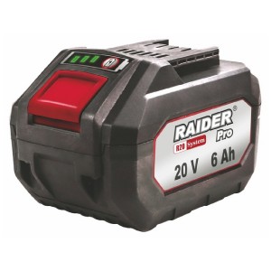 RAIDER R20 ΜΠΑΤΑΡΙΑ Li-ion 20V 6Ah RDP-R20 131161 για ΜΗΧΑΝΗΜΑΤΑ