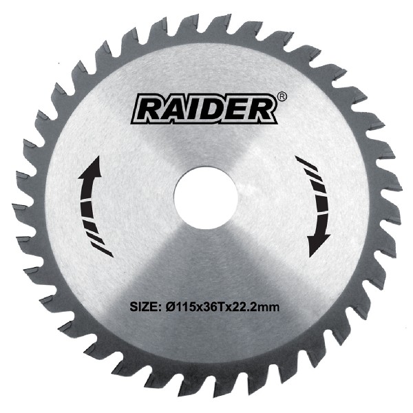 RAIDER ΔΙΣΚΟΣ ΜΕ ΚΑΡΒΙΔΙΟ ΤΟΥ ΒΟΛΦΑΡΜΙΟΥ 165x20mm24T 163143 για ΑΞΕΣΟΥΑΡ & ΑΝΑΛΩΣΙΜΑ