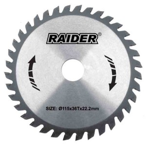 RAIDER ΔΙΣΚΟΣ ΚΟΠΗΣ ΞΥΛΟΥ Φ30/Φ250/48Δόντια 163116 για ΑΞΕΣΟΥΑΡ & ΑΝΑΛΩΣΙΜΑ