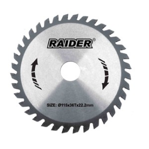 RAIDER ΔΙΣΚΟΣ ΚΟΠΗΣ ΞΥΛΟΥ Φ20/Φ190/80Δόντια 163136 για ΑΞΕΣΟΥΑΡ & ΑΝΑΛΩΣΙΜΑ