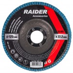 RAIDER ΔΙΣΚΟΣ ΦΥΛΛΑΡΑΚΙ Φ125 G80 164133 για ΑΞΕΣΟΥΑΡ & ΑΝΑΛΩΣΙΜΑ