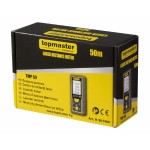 TOP MASTER ΑΠΟΣΤΑΣΙΟΜΕΤΡΟ LASER 50m 261404 για ΕΡΓΑΛΕΙΑ ΧΕΙΡΟΣ