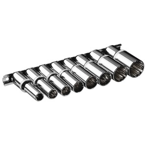 NEO TOOLS Καρυδάκια πολύγωνα 1/2" 10-24mm μακριά σετ 8τεμ 08-650