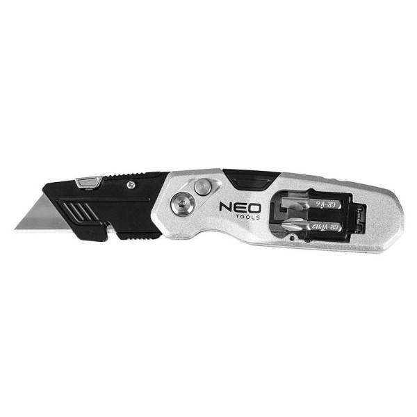 NEO TOOLS Μαχαίρι κοπίδι αναδιπλο΄ύμενο με 4 λάμες 63-705