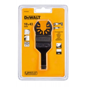 DeWALT Λεπίδα κοπής ξύλου για λεπτομέρειες 10χιλ x 43χιλ DT20706