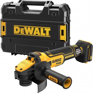 DEWALT Γωνιακός Τροχός Μπαταρίας 125mm 18V Brushless Solo DCG409VSNT