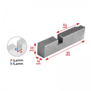 Εικόνα του Μαχαίρια 1/2"-3/4"BSPT βιδολόγου ΤΤ-100 HSS - 43332, υψηλής ποιότητας προϊόν για επαγγελματική χρήση