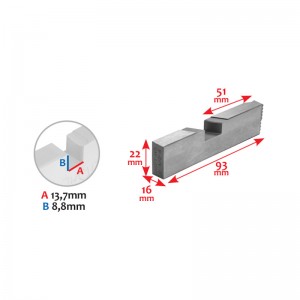 Εικόνα του ΣΕΤ ΜΑΧΑΙΡΙΑ 2,1/2"-4" NPT ΒΙΔΟΛ. TT-100HD, υψηλής ποιότητας προϊόν για επαγγελματική χρήση