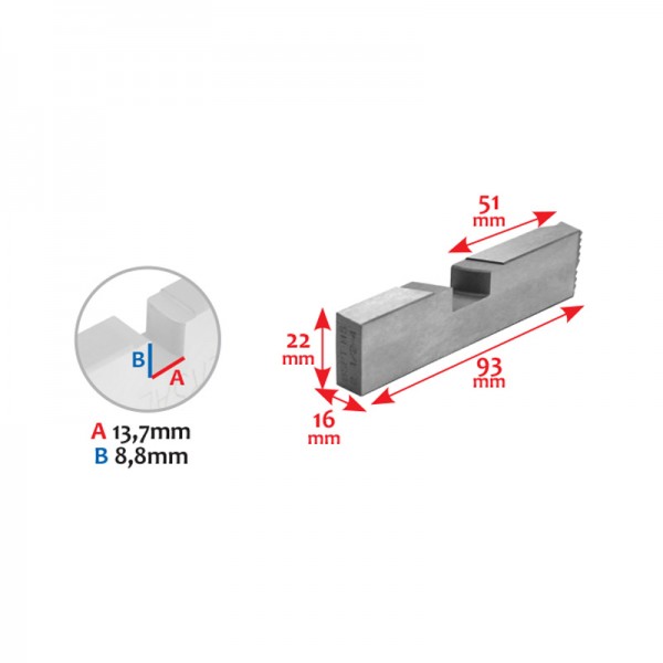 Εικόνα του ΣΕΤ ΜΑΧΑΙΡΙΑ 2,1/2"-4" NPT ΒΙΔΟΛ. TT-100HD, υψηλής ποιότητας προϊόν για επαγγελματική χρήση