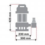 Εικόνα του KRAFT υποβρύχια αντλία ΑΚΑΘ. INOX 1300W ΥΨ. ΠΑΡΟΧΗΣ, υψηλής ποιότητας προϊόν για επαγγελματική χρήση