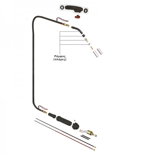 Εικόνα του Ράμφος τσιμπίδας ηλεκροκολλήσεως MIG 170-200Μ - 44326, υψηλής ποιότητας προϊόν για επαγγελματική χρήση