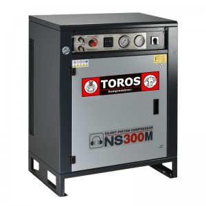 Εικόνα του Αεροσυμπιεστής αθόρυβος 3 Hp NS300 TOROS Ιταλίας, εργαλείο βιομηχανικής χρήσης.