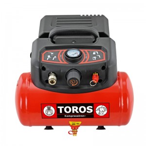 Εικόνα του Αεροσυμπιεστής 6 Lt. / 1,5Hp λαδιού oil-free TOROS 602036, υψηλής ποιότητας προϊόν για επαγγελματική χρήση