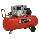 Εικόνα του TOROS Αεροσυμπιεστής 150Lt 3HP 230V/50Hz, εργαλείο βιομηχανικής χρήσης.