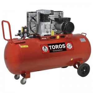 Εικόνα του Αεροσυμπιεστής 200Lt. / 3Hp 230Volt/50Hz TOROS 602040, εργαλείο βιομηχανικής χρήσης.