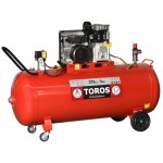 Εικόνα του TOROS Αεροσυμπιεστής 270Lt 3HP 230V/50Hz, εργαλείο βιομηχανικής χρήσης.