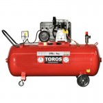 Εικόνα του TOROS Αεροσυμπιεστής 270Lt 4HP 400V/50Hz, εργαλείο βιομηχανικής χρήσης.