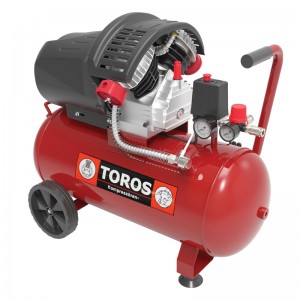 Εικόνα του TOROS Αεροσυμπιεστής 50LT/3HP Μονομπλοκ, εργαλείο βιομηχανικής χρήσης.