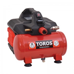 TOROS Αεροσυμπιεστής OIL-FREE SILENT 6Lt 1HP