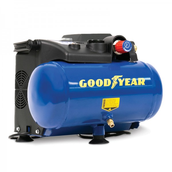 Εικόνα του GY 166P: ΑΕΡΟΣΥΜΠΙΕΣΤΗΣ 6LT/1.5HP OILFREE, εργαλείο βιομηχανικής χρήσης.