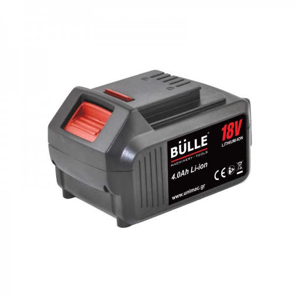 BULLE Μπατ. 18V Li-Ion 4Ah PL SERIES