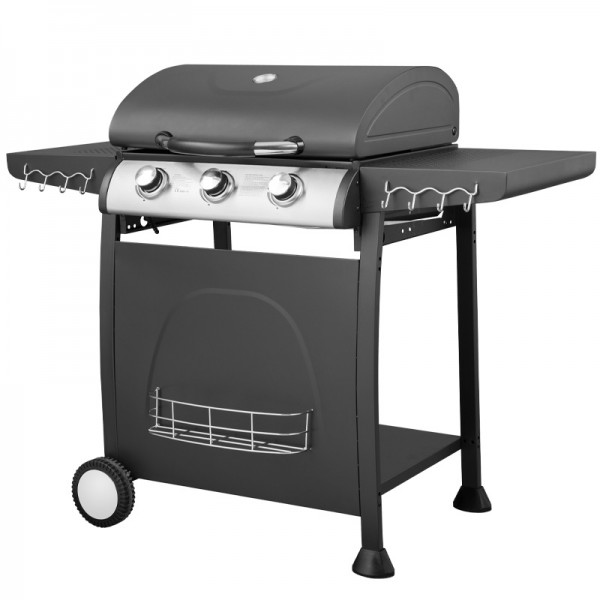 Ψησταριά υγραερίου με 3 εστίες 3kW UNIMAC GAS BBQ 661312 | Σπίτι & Κήπος - Ψησταριές - Ψηστιέρες | karaiskostools.gr