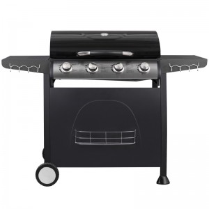 Ψησταριά υγραερίου με 4 εστίες 3kW UNIMAC GAS BBQ 661313 | Σπίτι & Κήπος - Ψησταριές - Ψηστιέρες | karaiskostools.gr